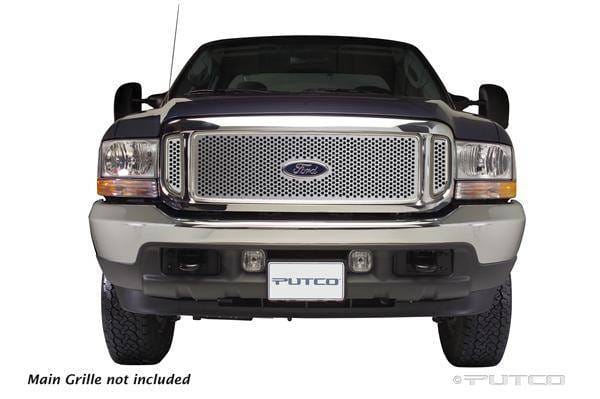 Ford F250 Superduty Putco Punch Stainless Steel Grille - 85105
