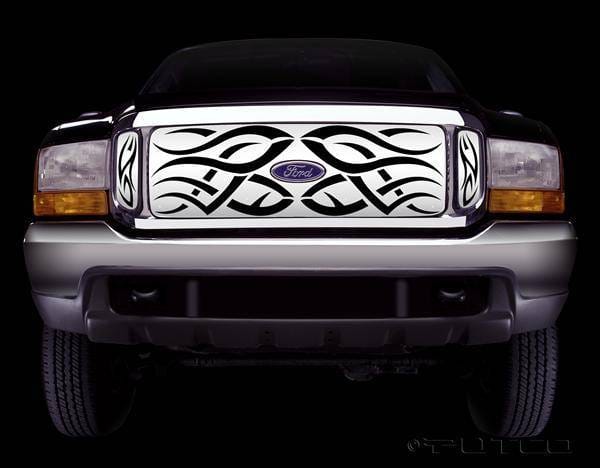 Ford F350 Superduty Putco Tribe Stainless Steel Grille - 85106