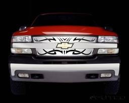 Chevrolet Silverado Putco Tribe Stainless Steel Grille - 85107