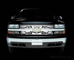 Chevrolet Silverado Putco Tribe Stainless Steel Grille - 85108