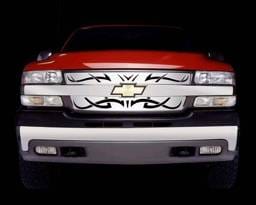 Chevrolet Silverado Putco Tribe Stainless Steel Grille - 85157