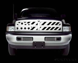 Dodge Ram Putco Patriot Stainless Steel Grille - 86103