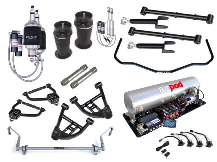 Chevrolet El Camino RideTech Level 3 Air Suspension System - 11320399