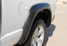 Dodge Ram Prestige Rear Pair EX Wide Style Textured Fender Flare Set - EX203TB