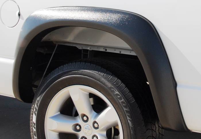 Dodge Ram Prestige Rear Pair EX Wide Style Textured Fender Flare Set - EX203TB thumbnail 3