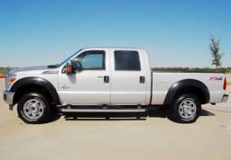 Ford F250 Prestige Complete EX Wide Style Standard Fender Flare Set - EX314S