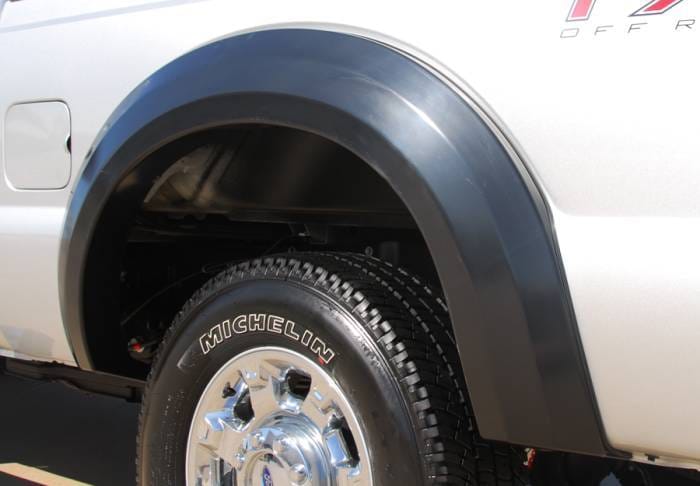 Ford F250 Prestige Rear Pair EX Wide Style Standard Fender Flare Set - EX314SB thumbnail 3