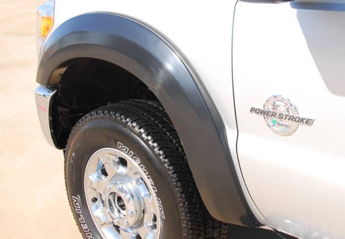 Ford F350 Prestige Front Pair EX Wide Style Textured Fender Flare Set - EX314TA thumbnail 3