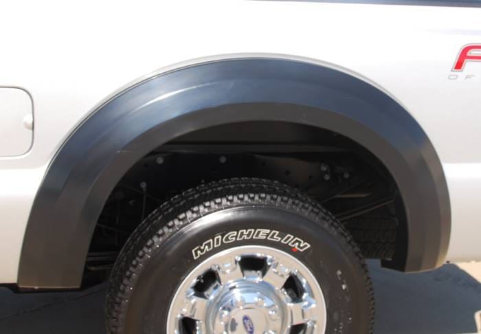 Ford F250 Prestige Rear Pair EX Wide Style Textured Fender Flare Set - EX314TB thumbnail 2