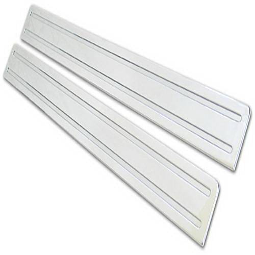 Ford Mustang Pirate Chrome Billet Door Sill Plates - Pair - MU0036SC thumbnail 2