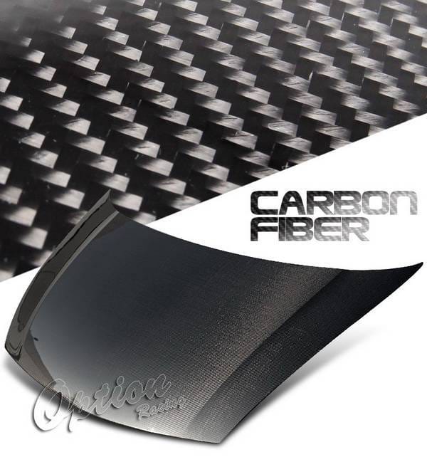 Honda Civic Option Racing Carbon Fiber Hood - NRG-CH-H043