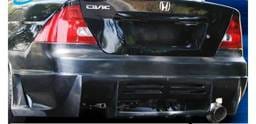 Honda Civic Pure Octane Style Rear Bumper - P44809