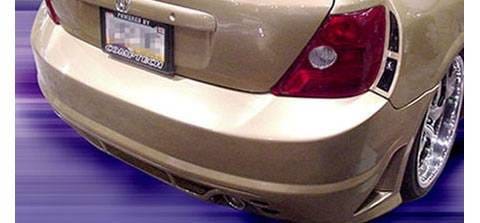 Honda Civic Pure Super Street Style Wide Style Rear Bumper - P44859