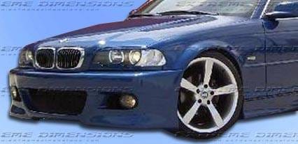 M3 Style Front Bumper - Plastic thumbnail 2