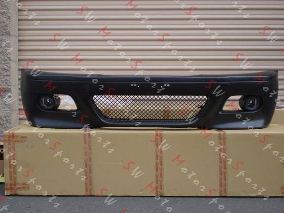 M3 Style Front Bumper - Plastic thumbnail 4
