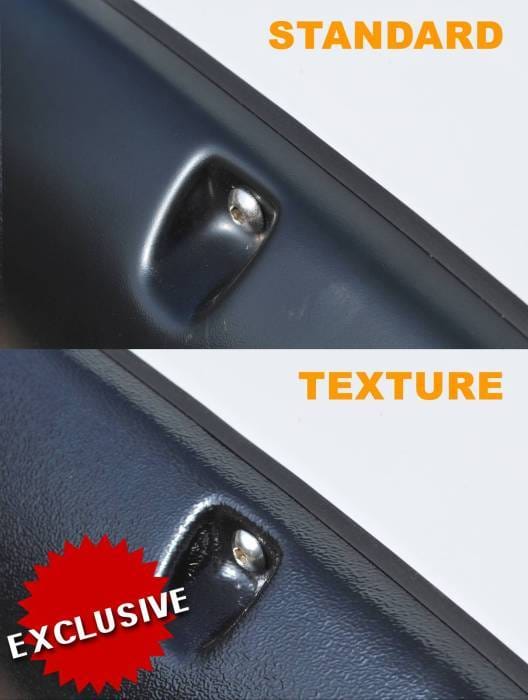 GMC Sierra Prestige Rear Pair RX Rivet Style Standard Fender Flare Set - RX103SB thumbnail 5