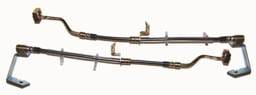 Ford Mustang J&M Stainless Steel Teflon Brake Hoses