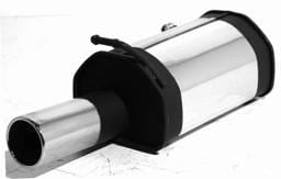 Mazda 6 Remus Rear Silencer - Right Side with Exhaust Tip - Round - 456502 0505R