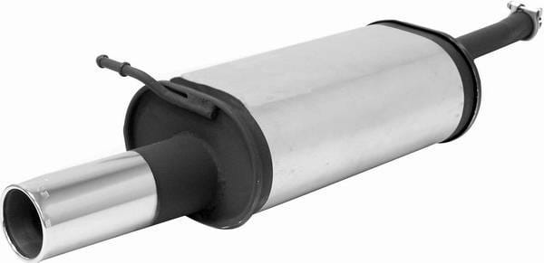 Audi A6 Remus Rear Silencer - Right Side with Exhaust Tip - Round - 047097 0505R