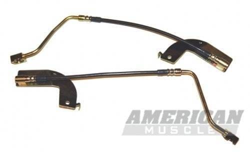 Ford Mustang J&M Stainless Steel Teflon Brake Hoses thumbnail 2