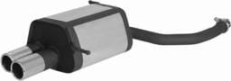 Mercedes-Benz SLK Remus Rear Silencer - Left Side with Dual Exhaust Tips - Round - 505004 0554L