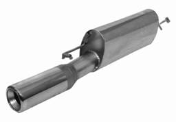 Jaguar XJR Remus Romulus Rear Silencer - Left with Exhaust Tip - Round - 339197 0571RR