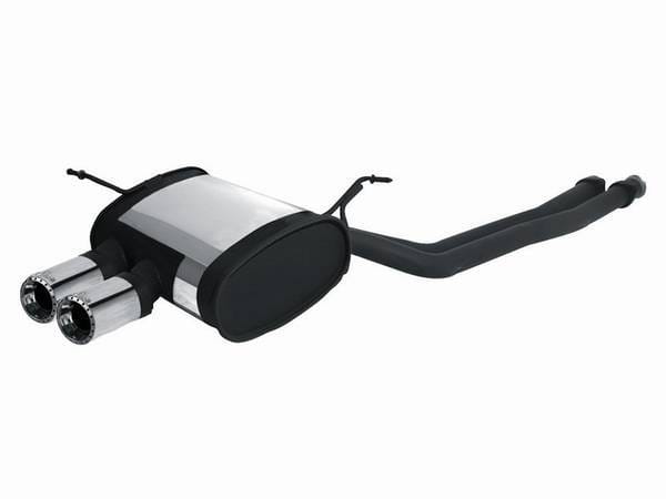 BMW Z4 Remus Rear Silencer with Dual Exhaust Tips - Round - 088003 0588TD