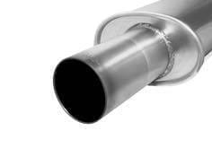Ford Focus Remus Rear Silencer with Titanium Exhaust Tip - Round - 206598 0595T