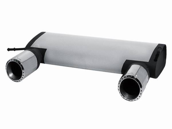 Audi TT Remus Rear Silencer with Left & Right each Exhaust Tip - Round - 045299 0580TD