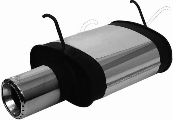 Honda S2000 Remus Rear Silencer - Left Side with Exhaust Tip - Round - 258599 0580TDL