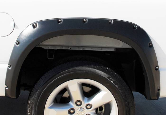 Dodge Ram Prestige Rear Pair RX Rivet Style Standard Fender Flare Set - RX203SB thumbnail 2
