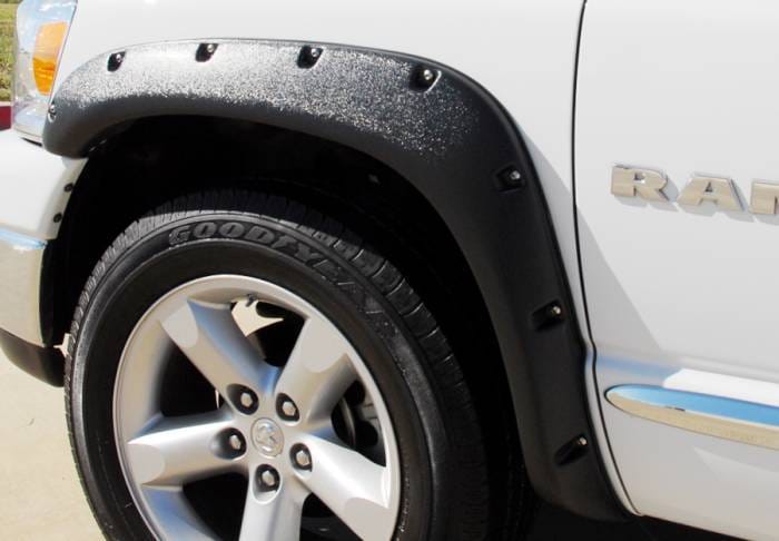 Dodge Ram Prestige Complete RX Rivet Style Textured Fender Flare Set - RX203T thumbnail 4
