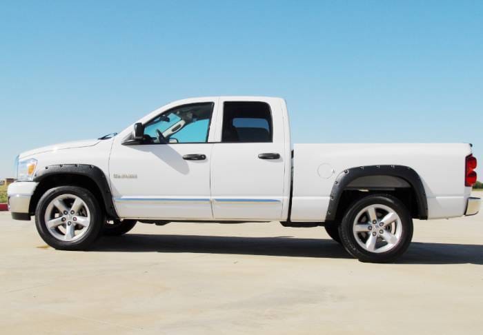 Dodge Ram Prestige Complete RX Rivet Style Textured Fender Flare Set - RX203T