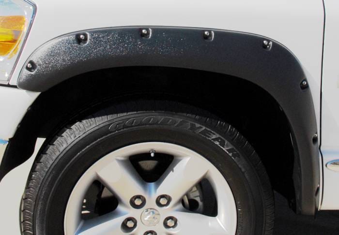 Dodge Ram Prestige Front Pair RX Rivet Style Textured Fender Flare Set - RX203TA thumbnail 2