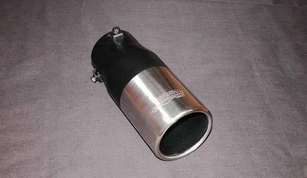 Razzi Fake Exhaust Extension Tip Kit - Stainless Steel Double Walled - 122-2SS-0008-150250