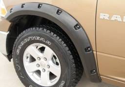Dodge Ram Prestige Rear Pair RX Rivet Style Standard Fender Flare Set - RX204SB