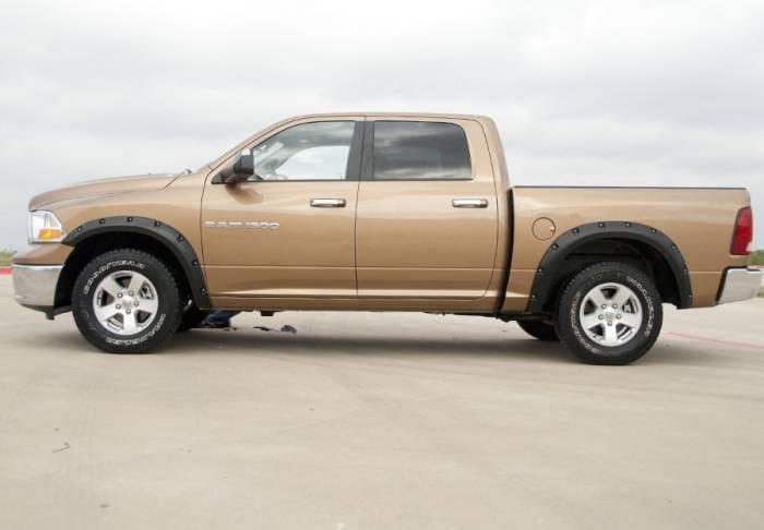 Dodge Ram Prestige Complete RX Rivet Style Textured Fender Flare Set - RX204T