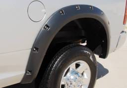 Dodge Ram Prestige Rear Pair RX Rivet Style Standard Fender Flare Set - RX205SB