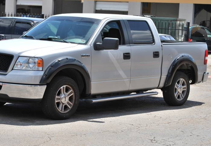 Ford F150 Prestige Rear Pair RX Rivet Style Standard Fender Flare Set - RX310SB thumbnail 4