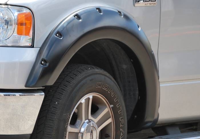 Ford F150 Prestige Complete RX Rivet Style Textured Fender Flare Set - RX310T thumbnail 2