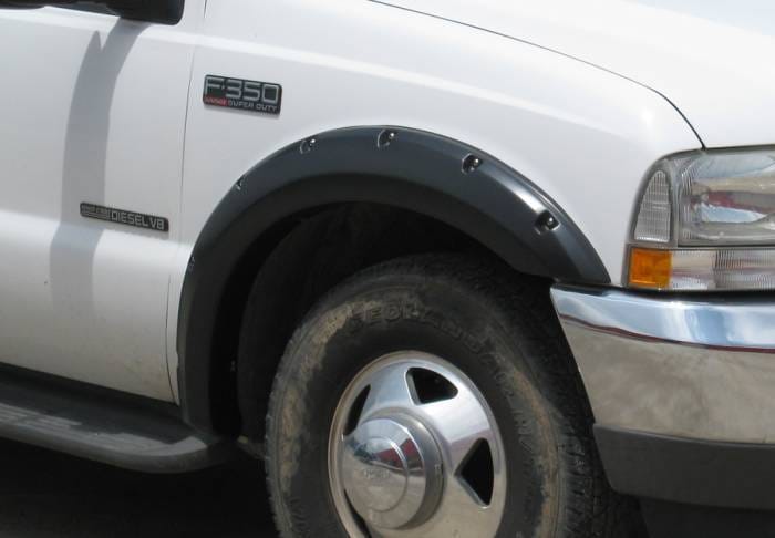 Ford F250 Prestige Complete RX Rivet Style Textured Fender Flare Set - RX311T