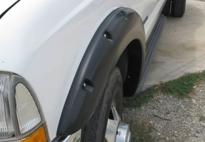 Ford F250 Prestige Rear Pair RX Rivet Style Textured Fender Flare Set - RX311TB thumbnail 3