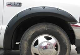 Ford F250 Prestige Rear Pair RX Rivet Style Textured Fender Flare Set - RX311TB