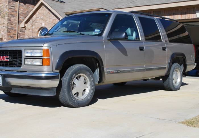 Chevrolet K1500 Pickup Prestige Front Pair SX Street Style Textured Fender Flare Set - SX101TA thumbnail 4