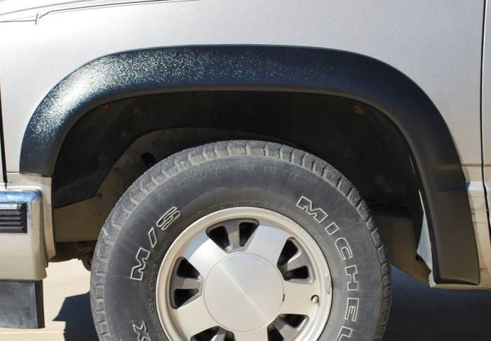 Chevrolet K3500 Prestige Front Pair SX Street Style Textured Fender Flare Set - SX101TA thumbnail 2