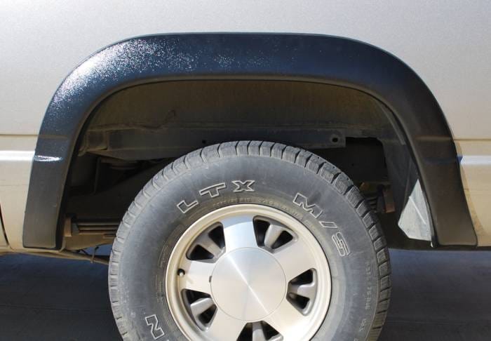 Chevrolet C3500 Prestige Rear Pair SX Street Style Textured Fender Flare Set - SX101TB thumbnail 2