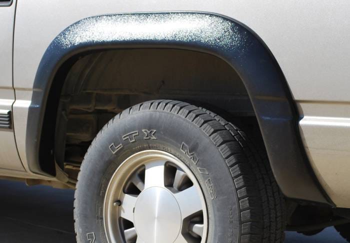 Chevrolet C3500 Prestige Rear Pair SX Street Style Textured Fender Flare Set - SX101TB thumbnail 3