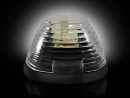 Ford Superduty Recon Clear Cab Roof Light Lens with Amber LED - 5PC - 264143CL