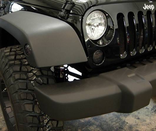 Jeep Wrangler Recon Round Front Fender Lenses with Amber LED - Smoked Lens - 264135BK thumbnail 3