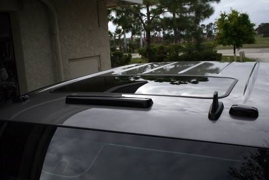 GMC Sierra Recon Smoked Cab Roof Light Lens with Amber LED - 3PC - 264156BK thumbnail 3
